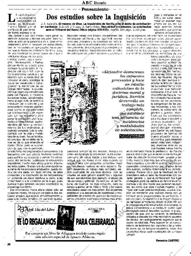 CULTURAL MADRID 21-04-1995 página 20