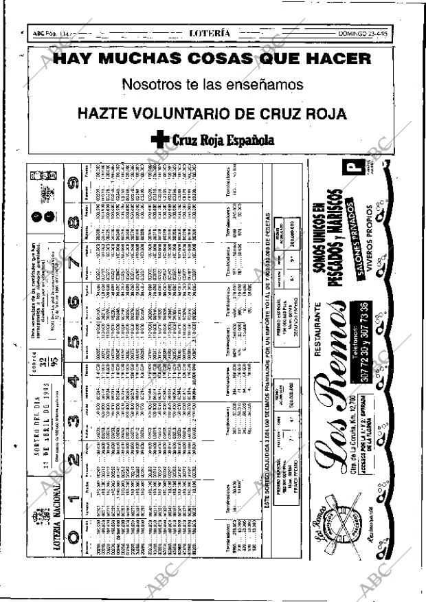 ABC MADRID 23-04-1995 página 114