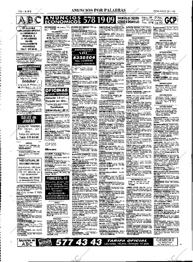 ABC MADRID 23-04-1995 página 124