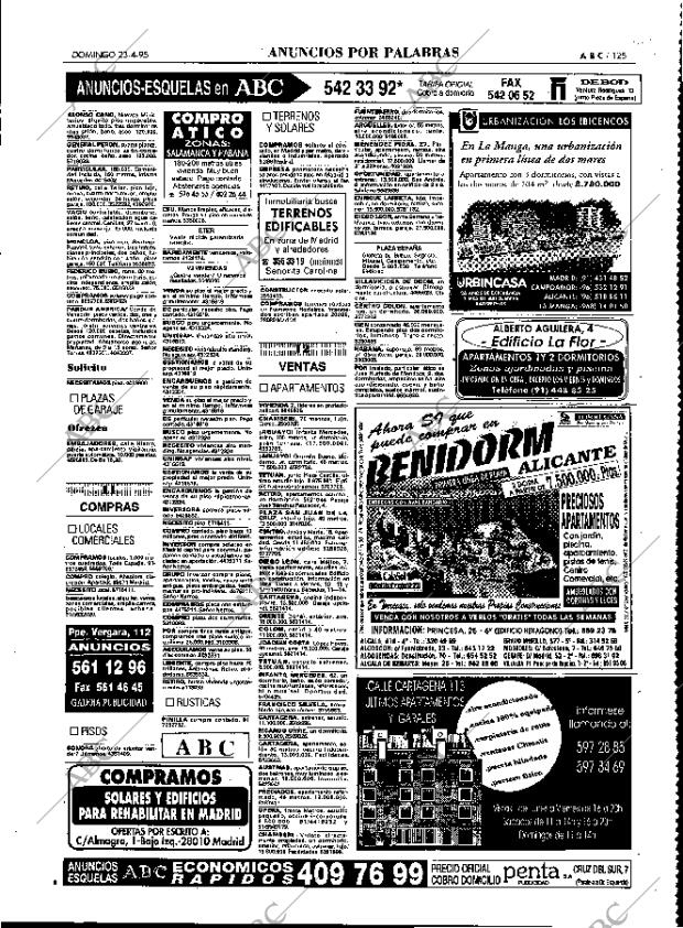 ABC MADRID 23-04-1995 página 125