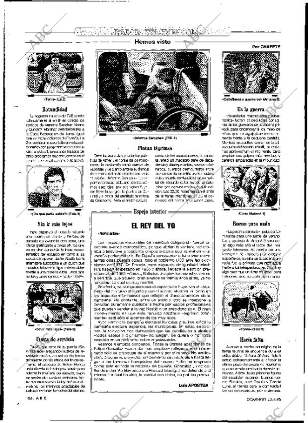 ABC MADRID 23-04-1995 página 156