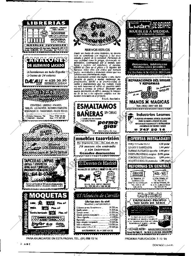 ABC MADRID 23-04-1995 página 2