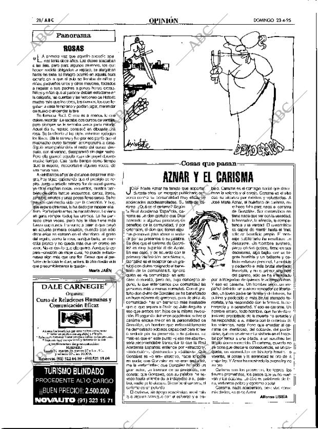 ABC MADRID 23-04-1995 página 28