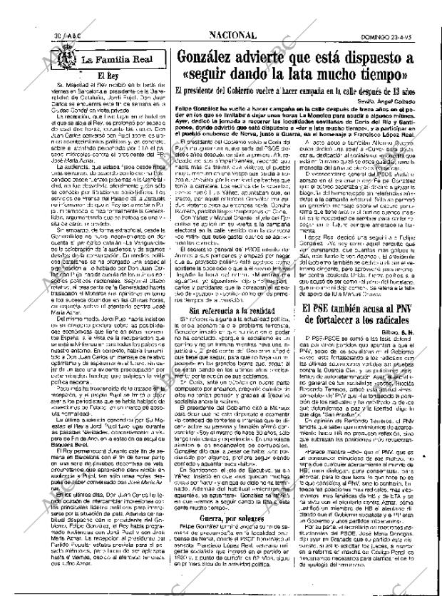 ABC MADRID 23-04-1995 página 30