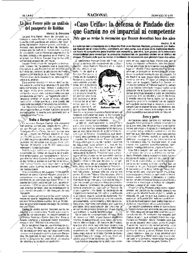 ABC MADRID 23-04-1995 página 34