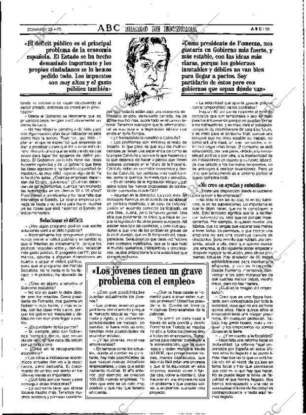 ABC MADRID 23-04-1995 página 55