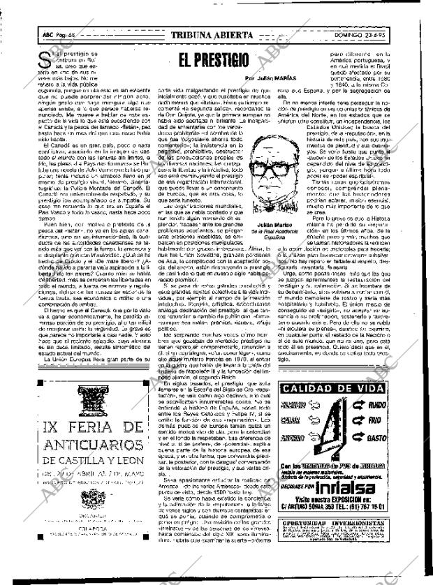 ABC MADRID 23-04-1995 página 68