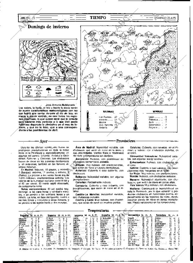 ABC MADRID 23-04-1995 página 70