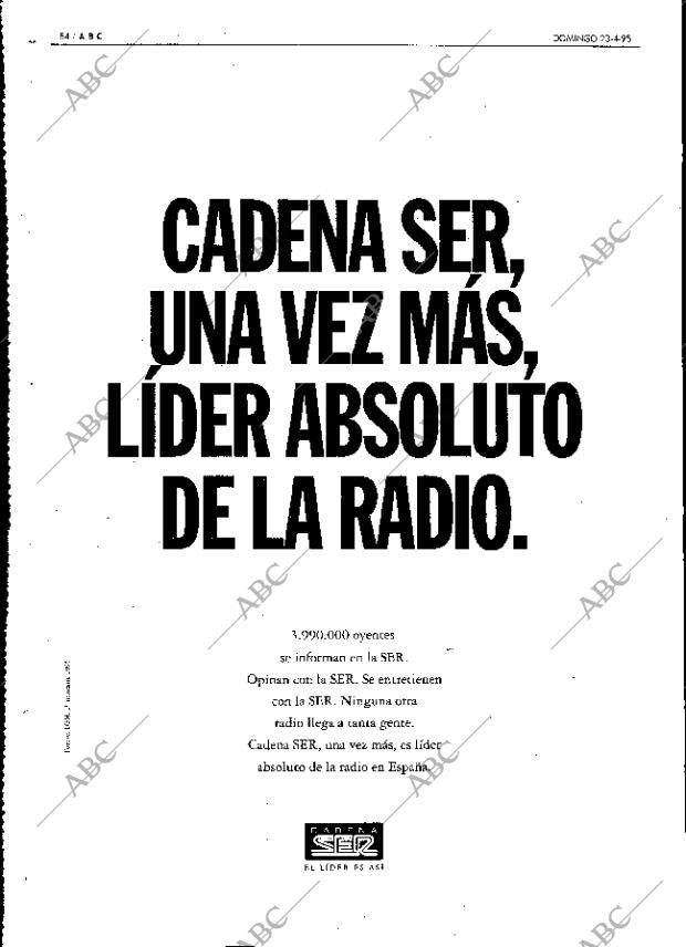 ABC MADRID 23-04-1995 página 84