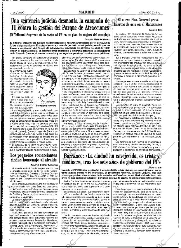 ABC MADRID 23-04-1995 página 90