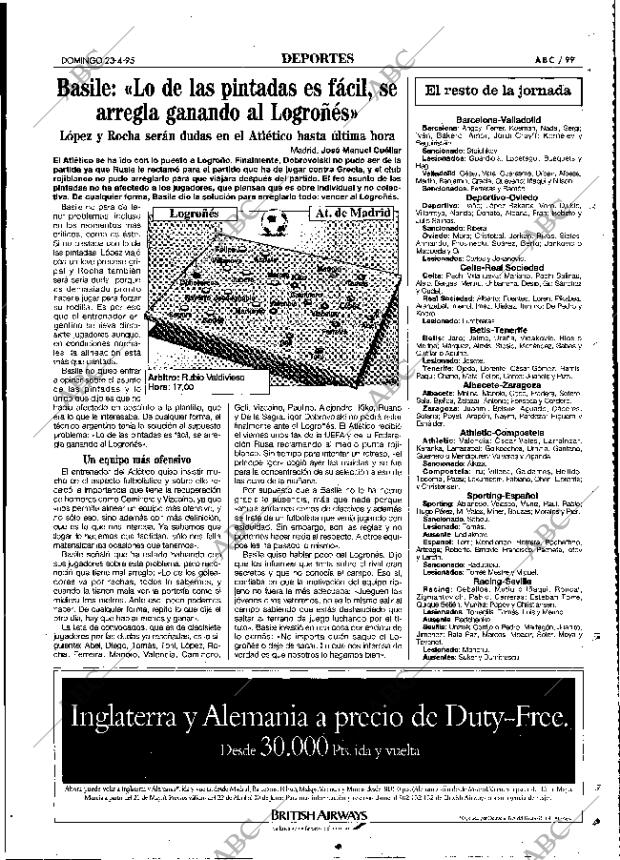 ABC MADRID 23-04-1995 página 99