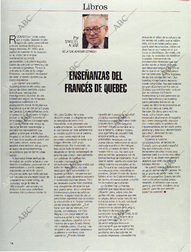 BLANCO Y NEGRO MADRID 30-04-1995 página 14