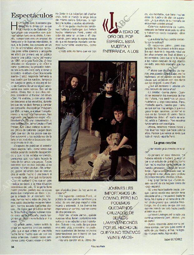 BLANCO Y NEGRO MADRID 30-04-1995 página 34