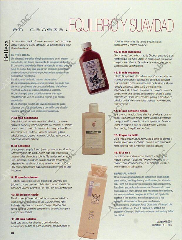 BLANCO Y NEGRO MADRID 30-04-1995 página 84