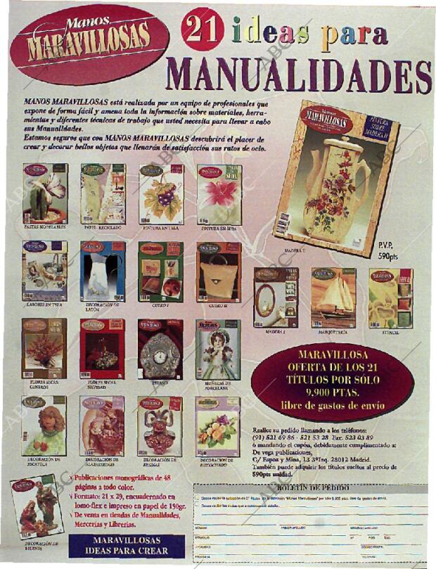 BLANCO Y NEGRO MADRID 30-04-1995 página 89