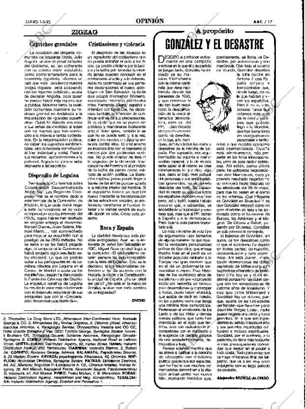 ABC MADRID 01-05-1995 página 17