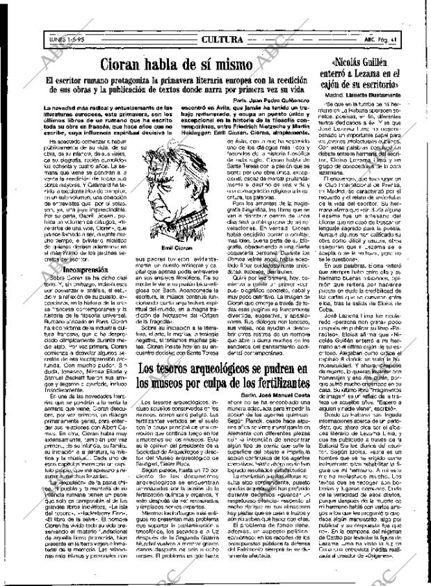 ABC MADRID 01-05-1995 página 41
