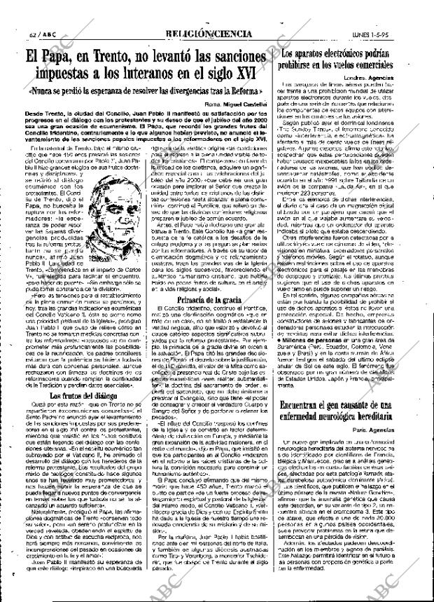 ABC MADRID 01-05-1995 página 62