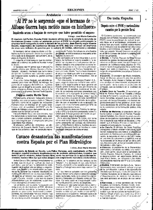 ABC MADRID 02-05-1995 página 63