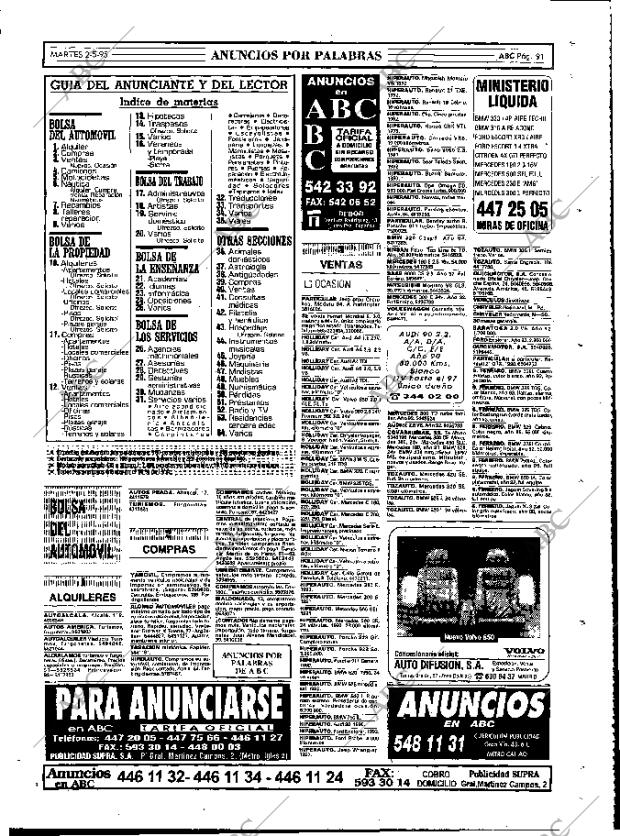 ABC MADRID 02-05-1995 página 91