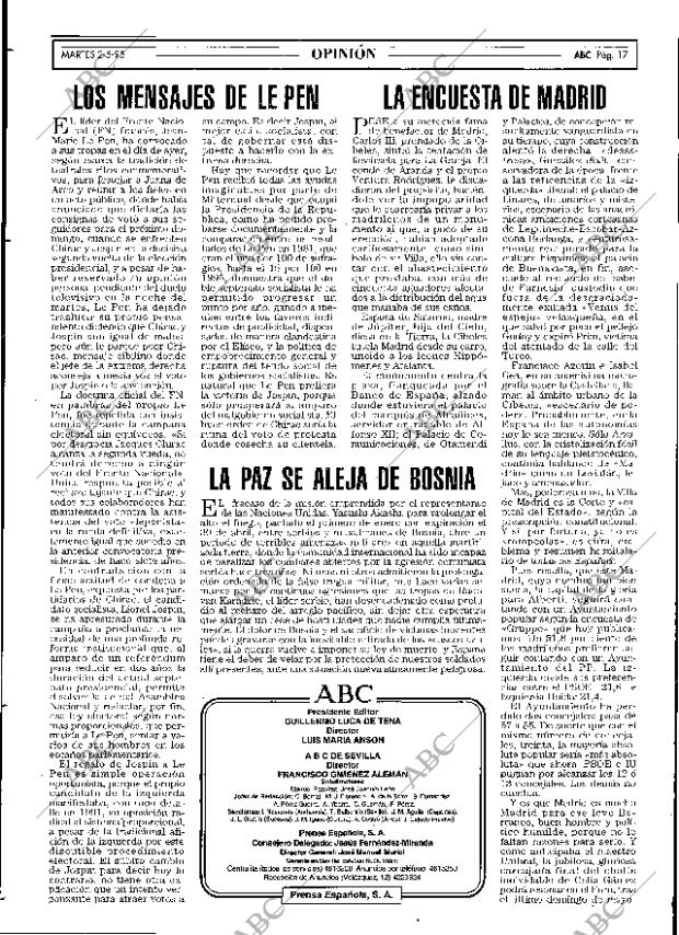 ABC SEVILLA 02-05-1995 página 17