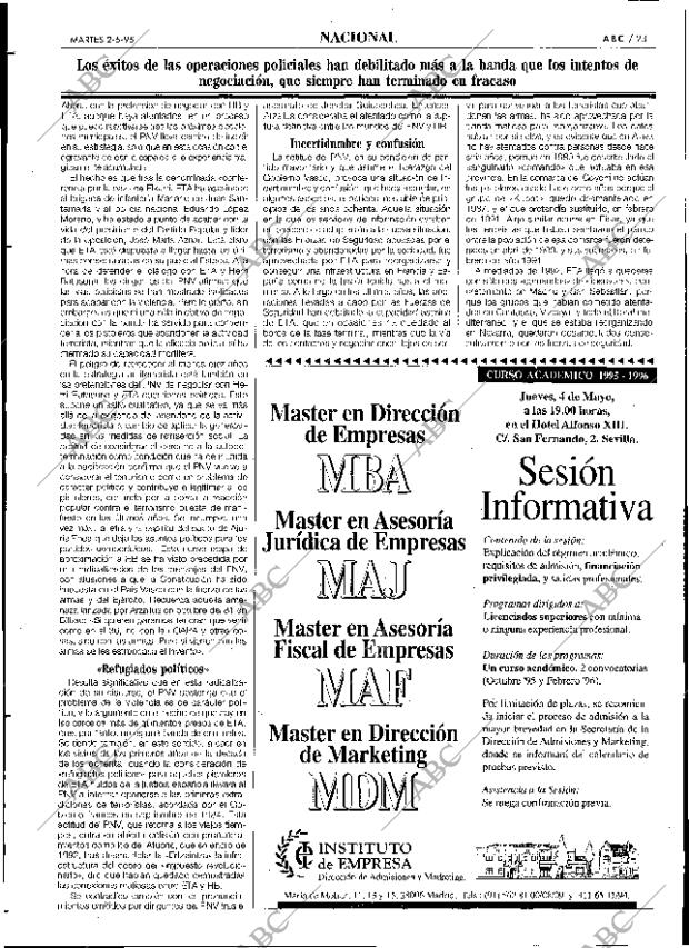 ABC SEVILLA 02-05-1995 página 23
