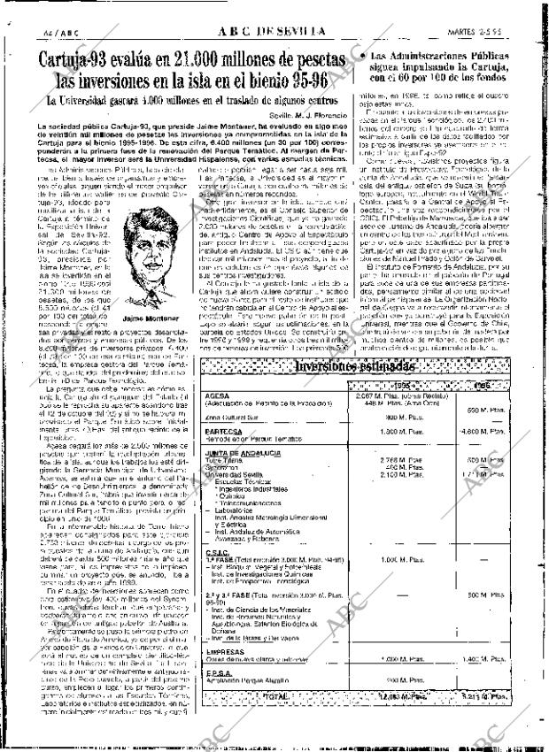ABC SEVILLA 02-05-1995 página 64