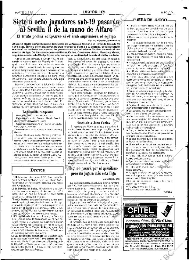 ABC SEVILLA 02-05-1995 página 77