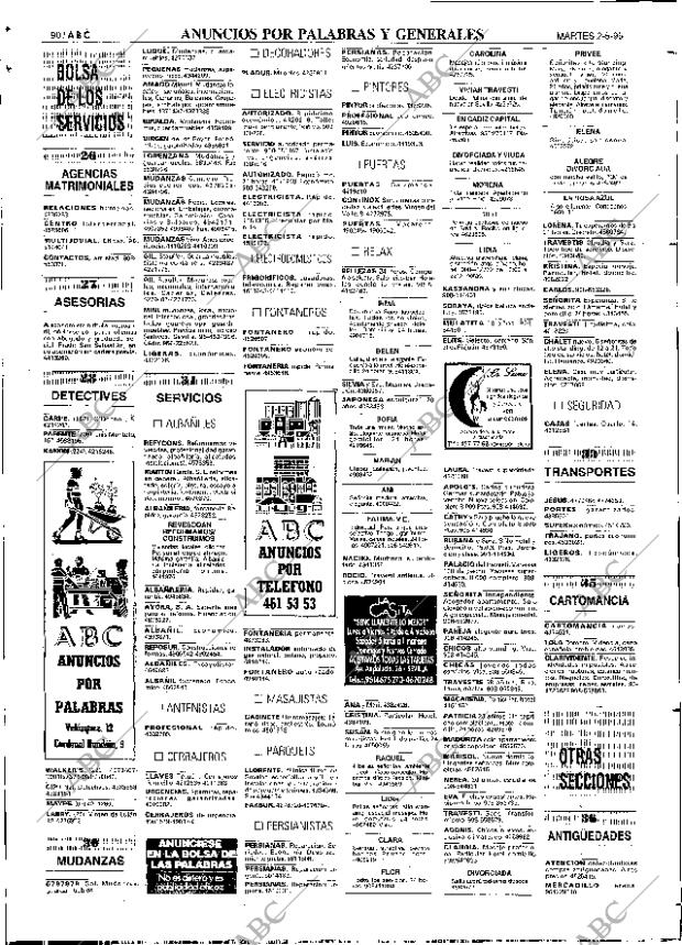 ABC SEVILLA 02-05-1995 página 90