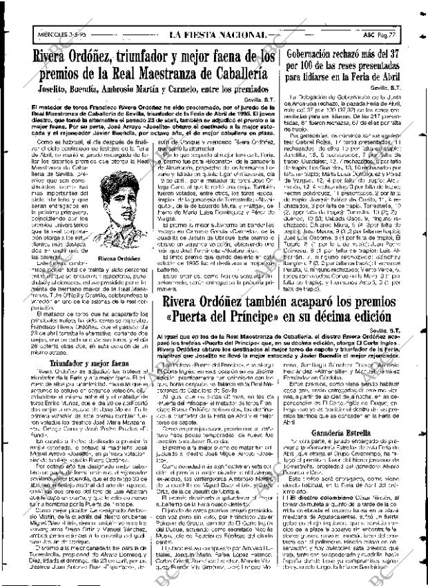 ABC SEVILLA 03-05-1995 página 77