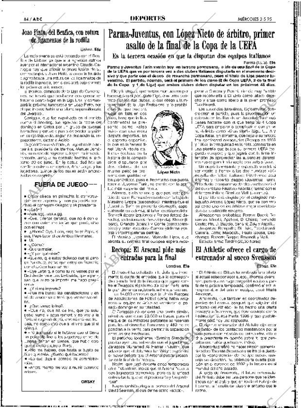 ABC SEVILLA 03-05-1995 página 84