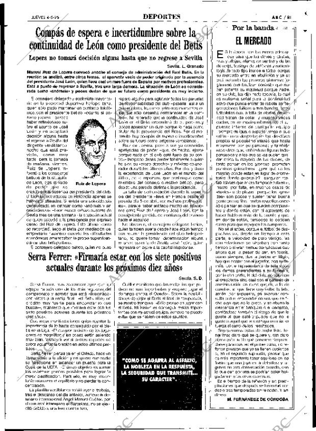 ABC SEVILLA 04-05-1995 página 81