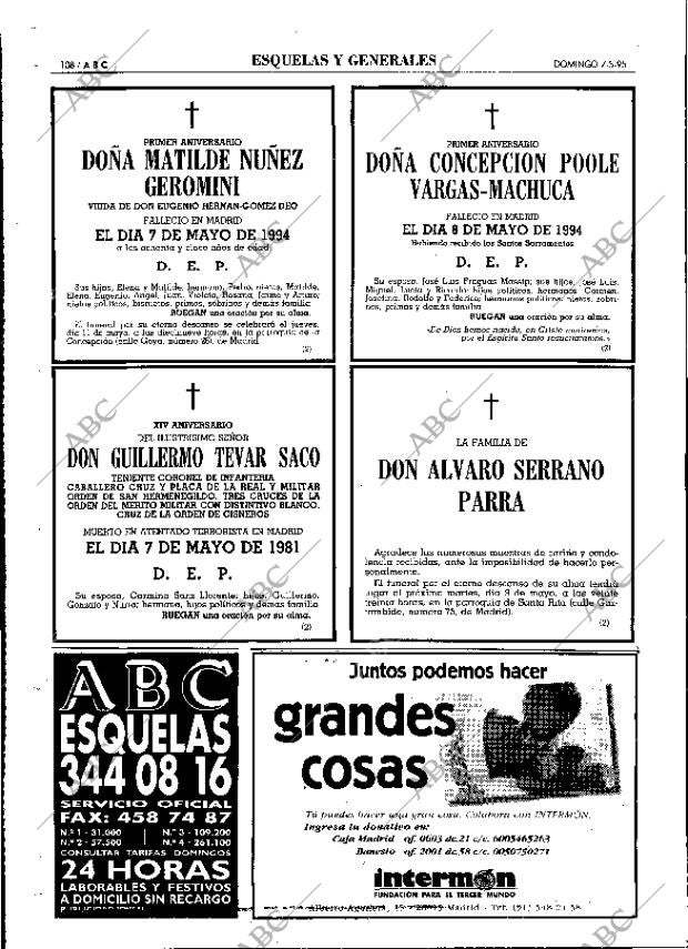 ABC MADRID 07-05-1995 página 108