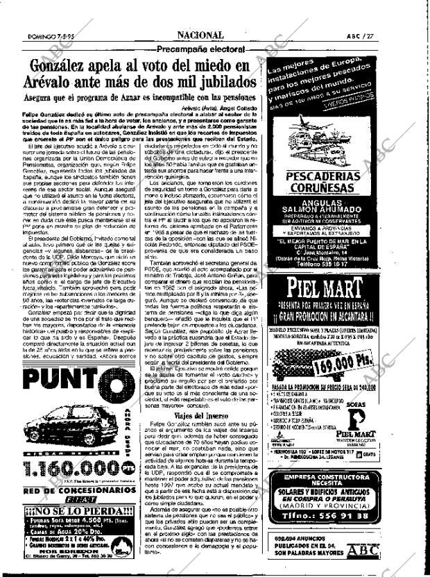 ABC MADRID 07-05-1995 página 27