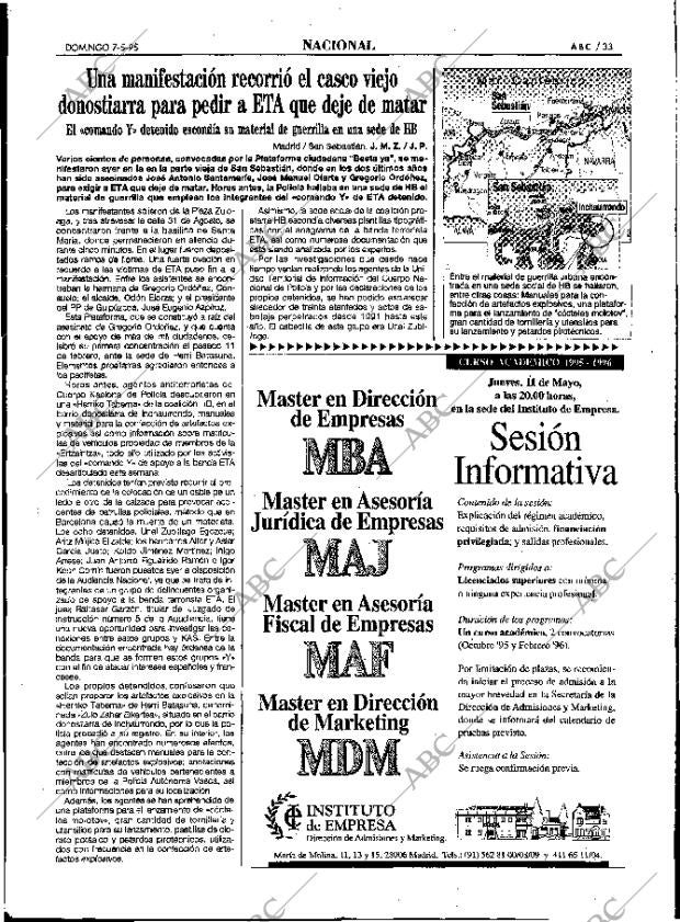 ABC MADRID 07-05-1995 página 33