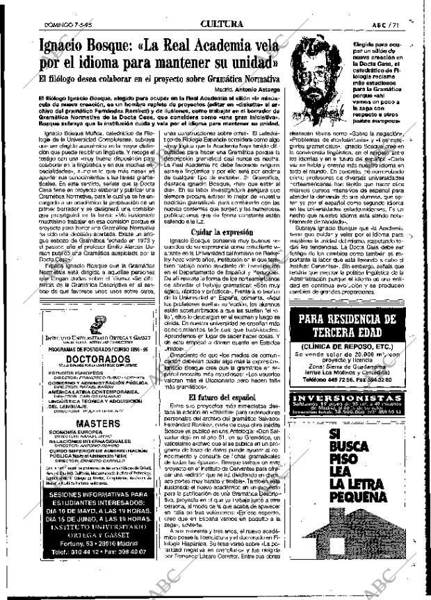 ABC MADRID 07-05-1995 página 71