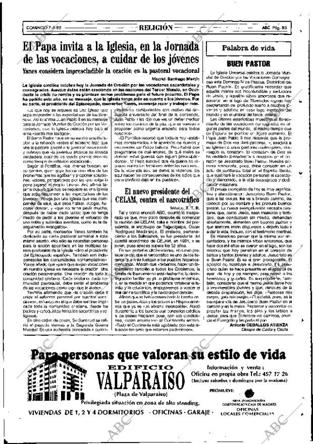 ABC MADRID 07-05-1995 página 85