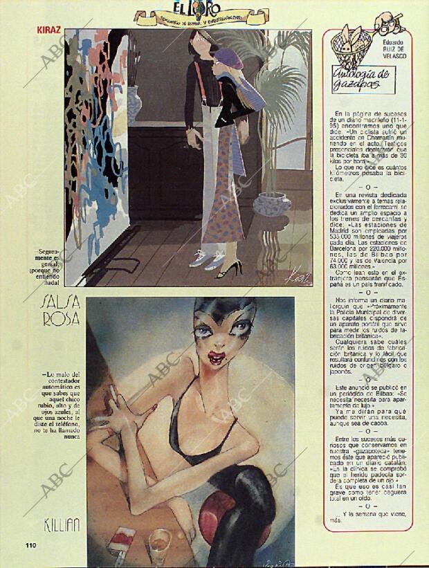 BLANCO Y NEGRO MADRID 07-05-1995 página 110