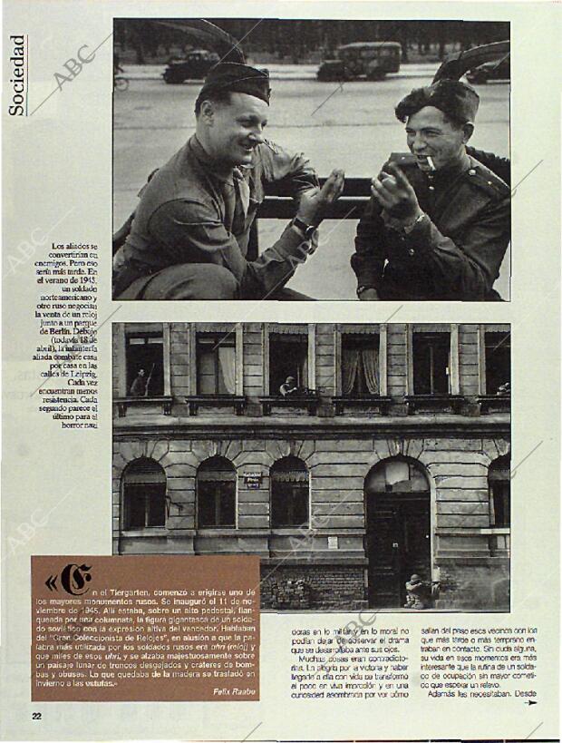 BLANCO Y NEGRO MADRID 07-05-1995 página 22