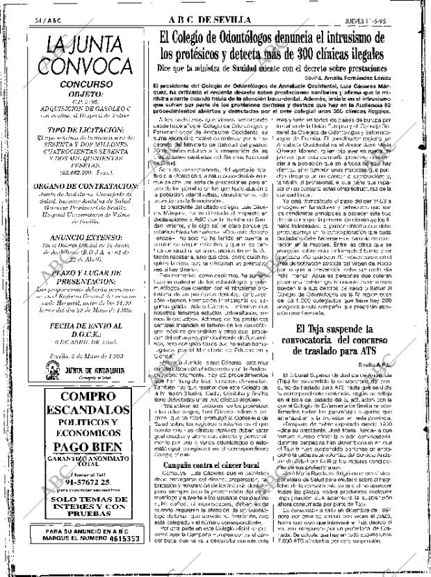 ABC SEVILLA 11-05-1995 página 54