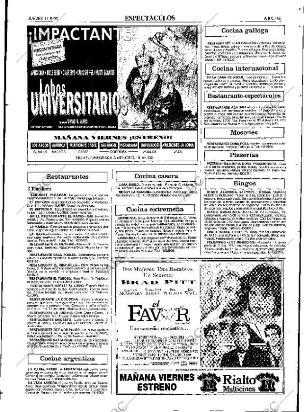 ABC SEVILLA 11-05-1995 página 85