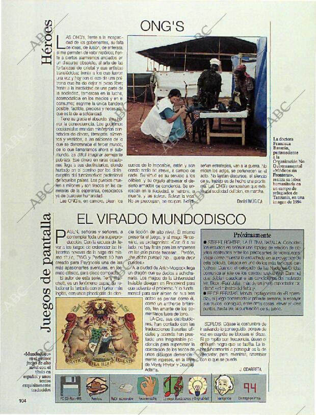 BLANCO Y NEGRO MADRID 14-05-1995 página 104