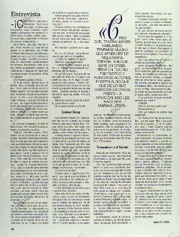 BLANCO Y NEGRO MADRID 14-05-1995 página 48