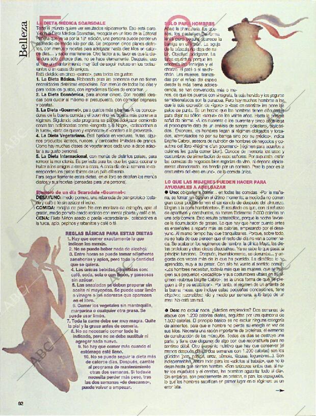 BLANCO Y NEGRO MADRID 14-05-1995 página 92