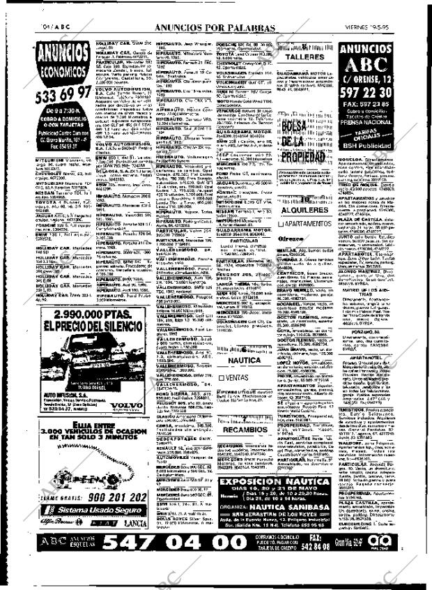ABC MADRID 19-05-1995 página 104