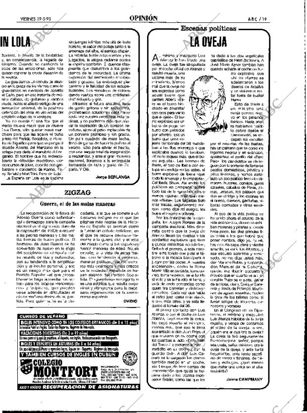 ABC MADRID 19-05-1995 página 19