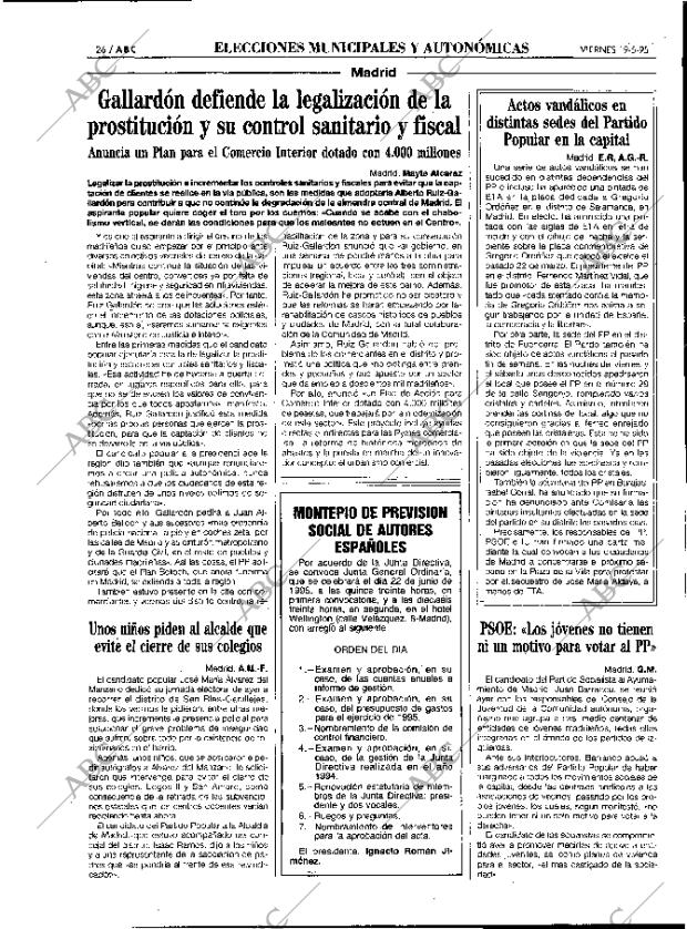 ABC MADRID 19-05-1995 página 26