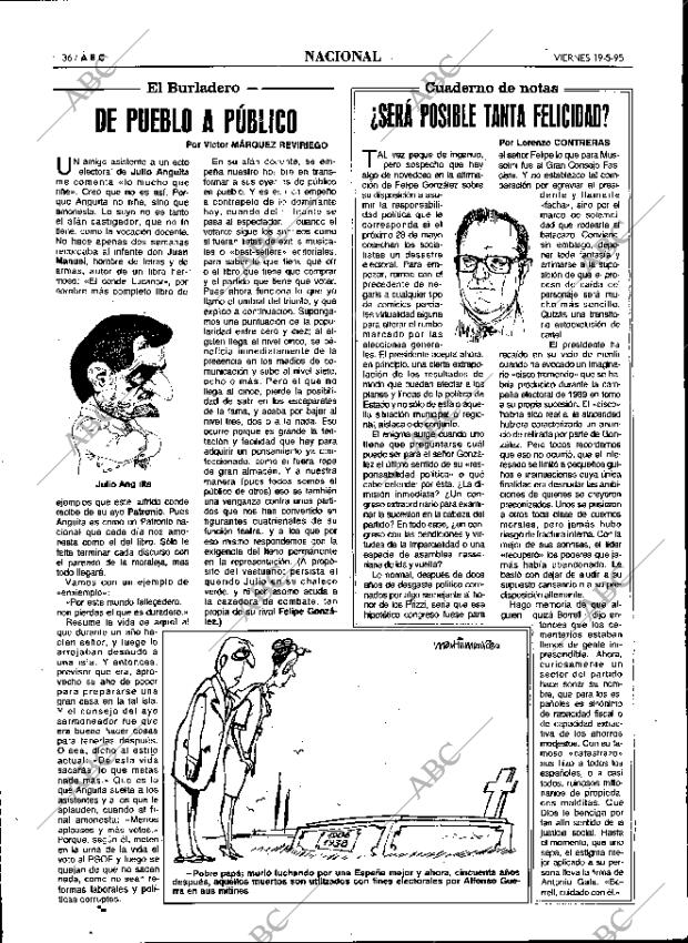 ABC MADRID 19-05-1995 página 36