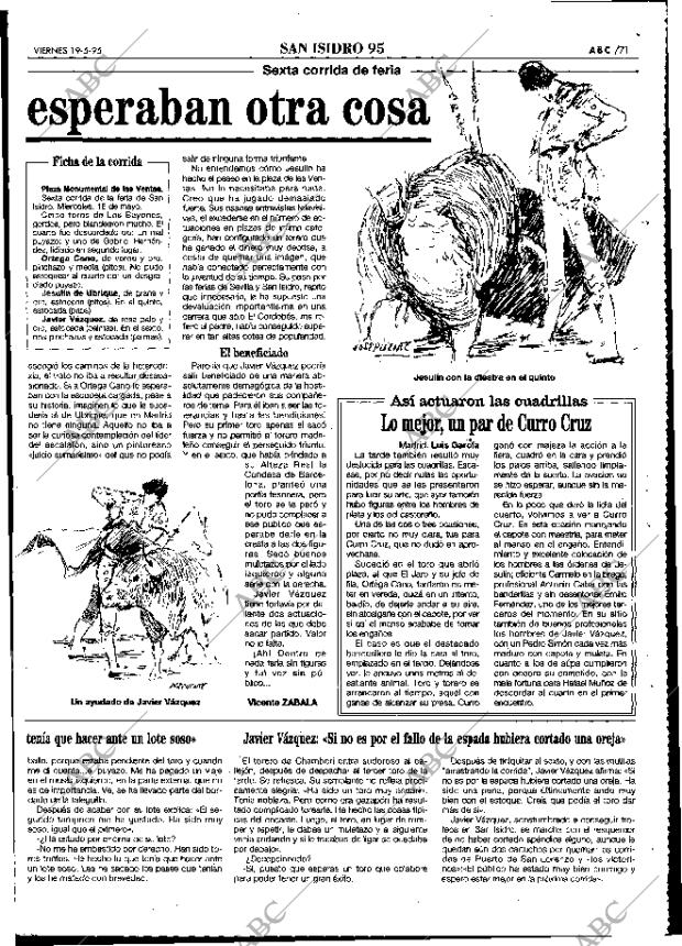 ABC MADRID 19-05-1995 página 71
