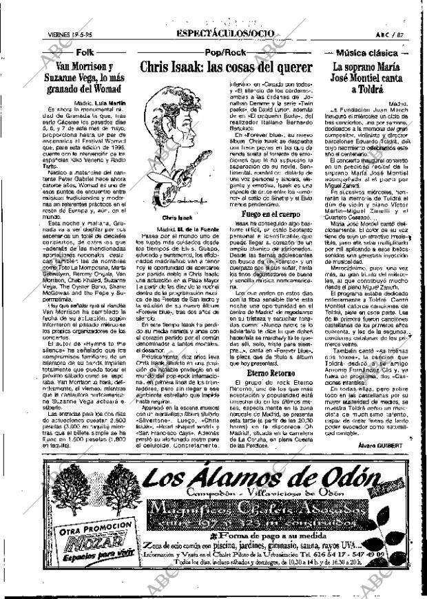 ABC MADRID 19-05-1995 página 87